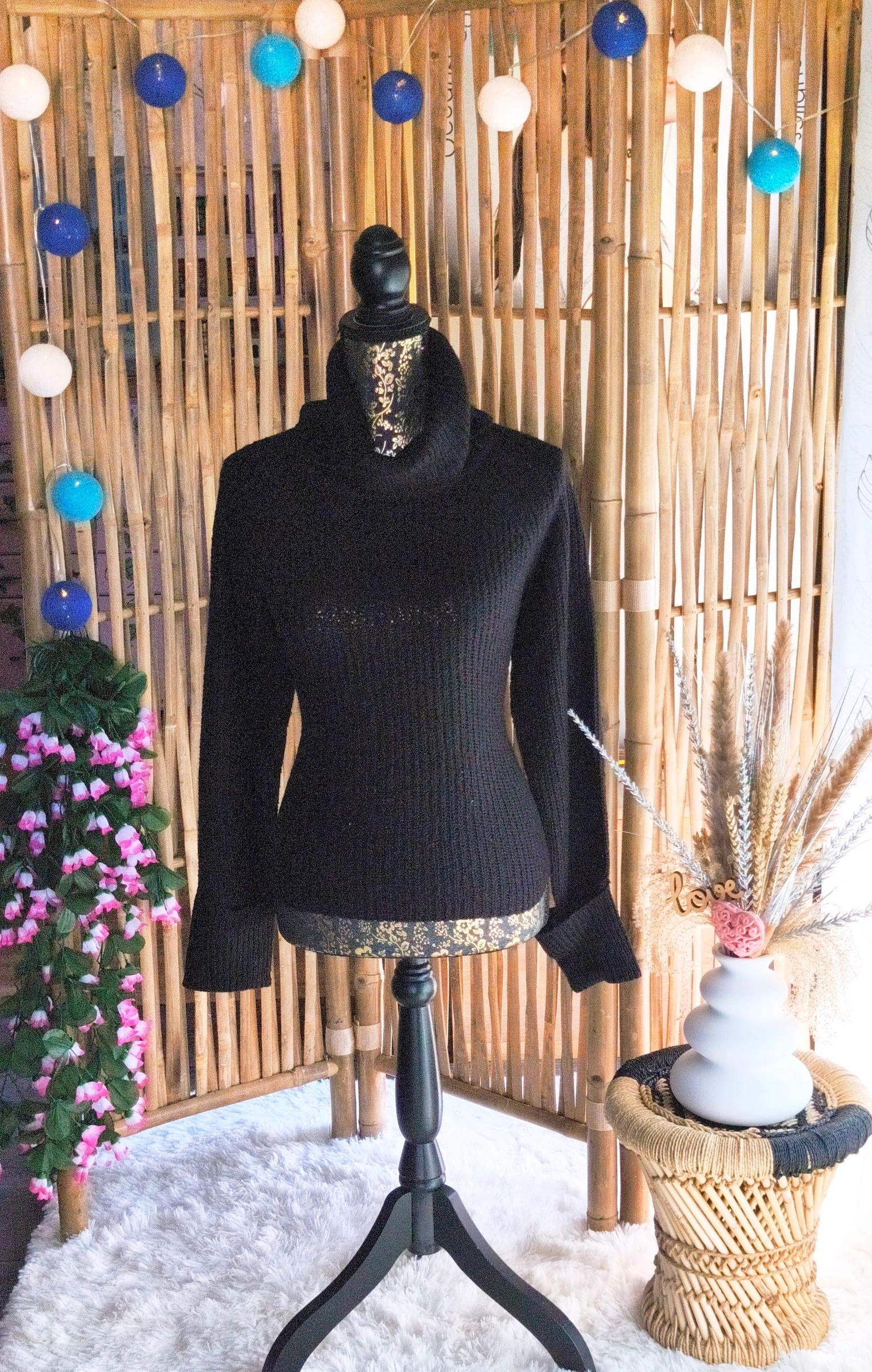 🖤 pull Col roulé femme T38 🖤